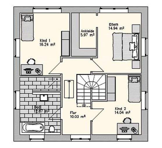 Einfamilienhaus Senden - 5 Zimmer, 148 m&sup2;, 405.370&euro; | Angebot:24389234