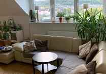 Gehobene Dachgeschoßwohnung mit Blick ins Grüne