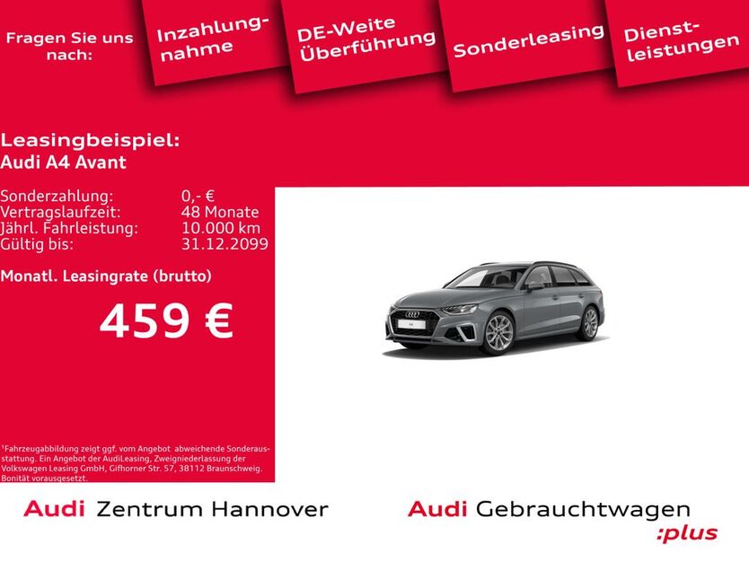 Audi A4 41.744 km 29.850 € Hannover 30179