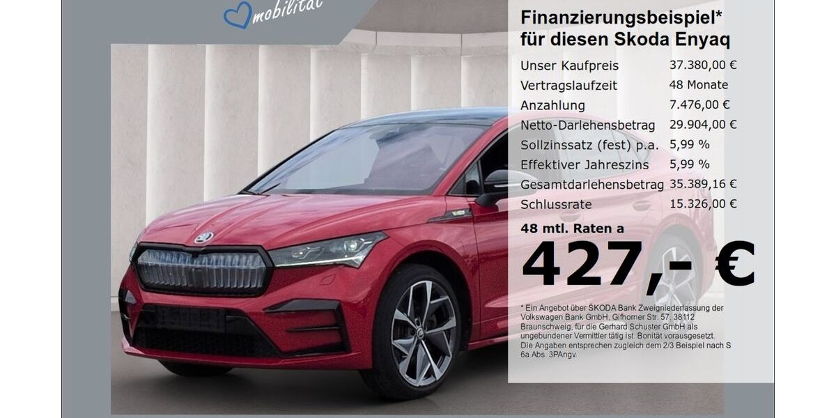 Skoda Enyaq 59.259 km 36.980 &euro; Ruhstorf 94099
