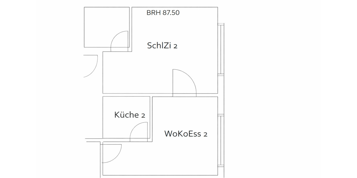 Erdgeschoßwohnung Sankt Wendel - 2 Zimmer, 51 m&sup2;, 750&euro; | Angebot:25364536