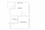Erdgeschoßwohnung Sankt Wendel - 2 Zimmer, 51 m&sup2;, 750&euro; | Angebot:25364536