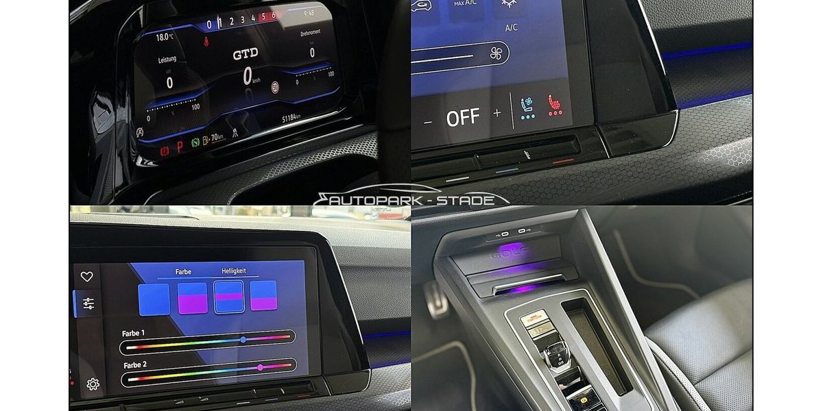 VW Golf VIII GTD LED Pano Kamera VirtualCockpit ACC 49.999 km 33.990 &euro; Stade 21682