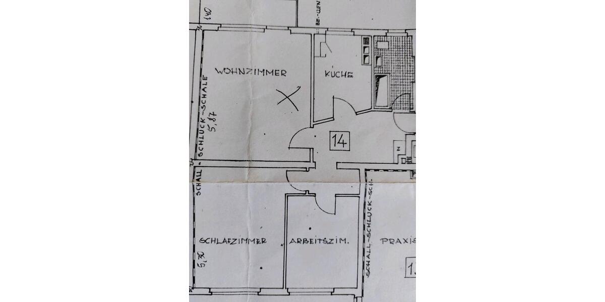Etagenwohnung Celle Neustadt/Heese - 3 Zimmer, 89 m&sup2;, 635&euro; | Angebot:26324471