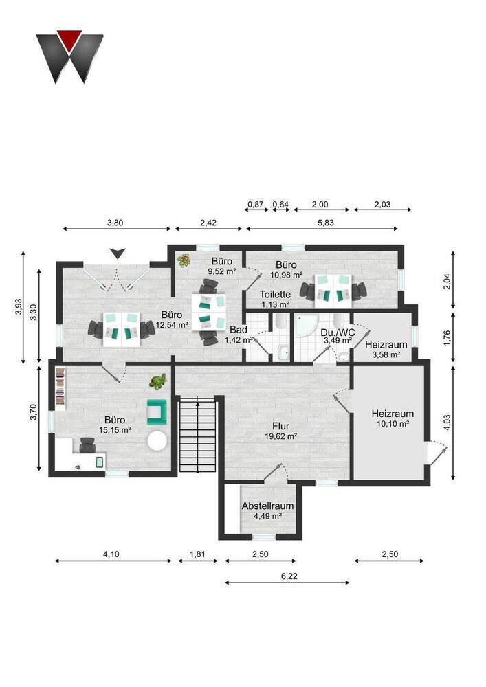 Einfamilienhaus + Nebenhaus | Werkstatt Lager Praxis Büro FeWo | Parkplätze | Solarthermie!