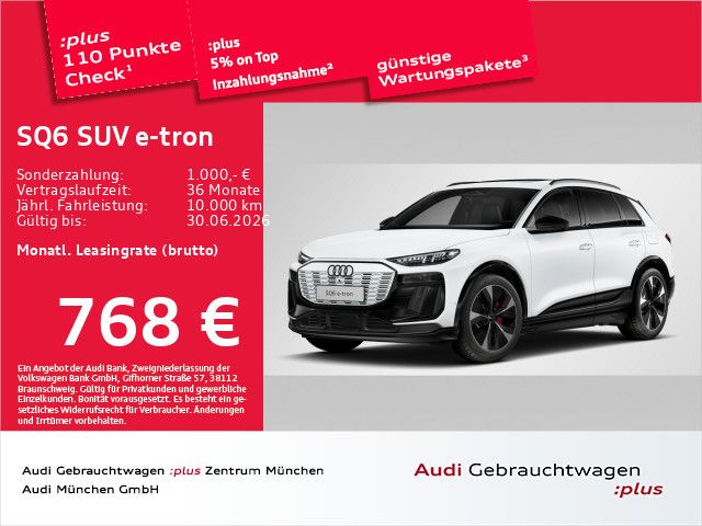 Audi SQ6 e-tron 14.138 km 77.932 &euro; Eching 85386