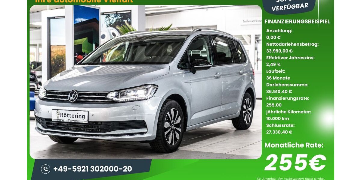 VW Touran 26.823 km 33.450 &euro; Schüttorf 48465