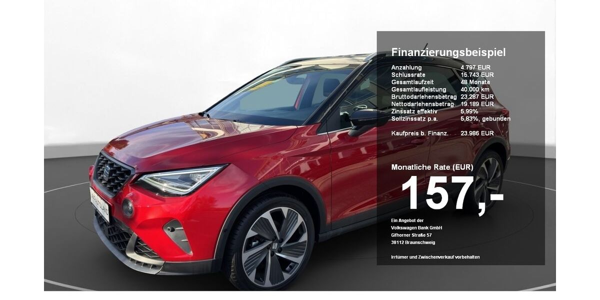 Seat Arona 7.000 km 23.788 € Passau 94036