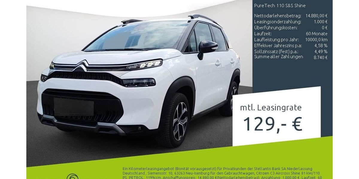 Citroen C3 Aircross 9.784 km 14.889 &euro; Borken 46325