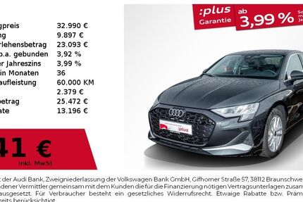 Audi A3 27.657 km 32.990 &euro; Bernburg 06406