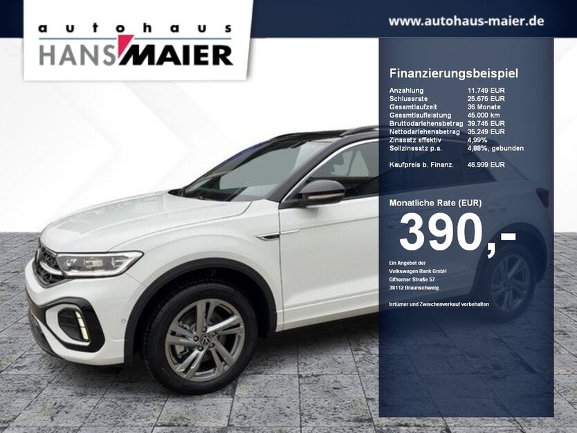 VW T-Roc 2.500 km 45.499 € Erding 85435