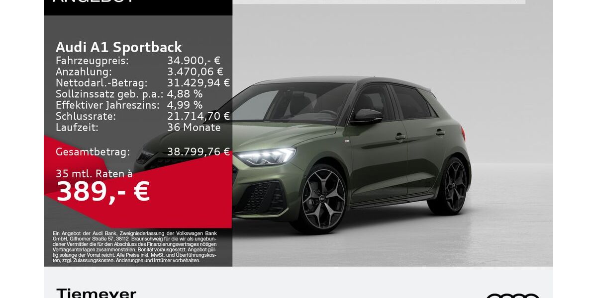 Audi A1 8.628 km 34.500 &euro; Remscheid 42897