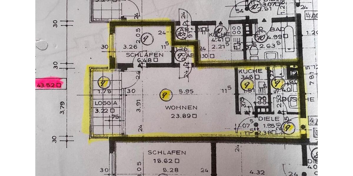 Etagenwohnung Bad Harzburg - 1.5 Zimmer, 44 m&sup2;, 68.000&euro; | Angebot:26877363