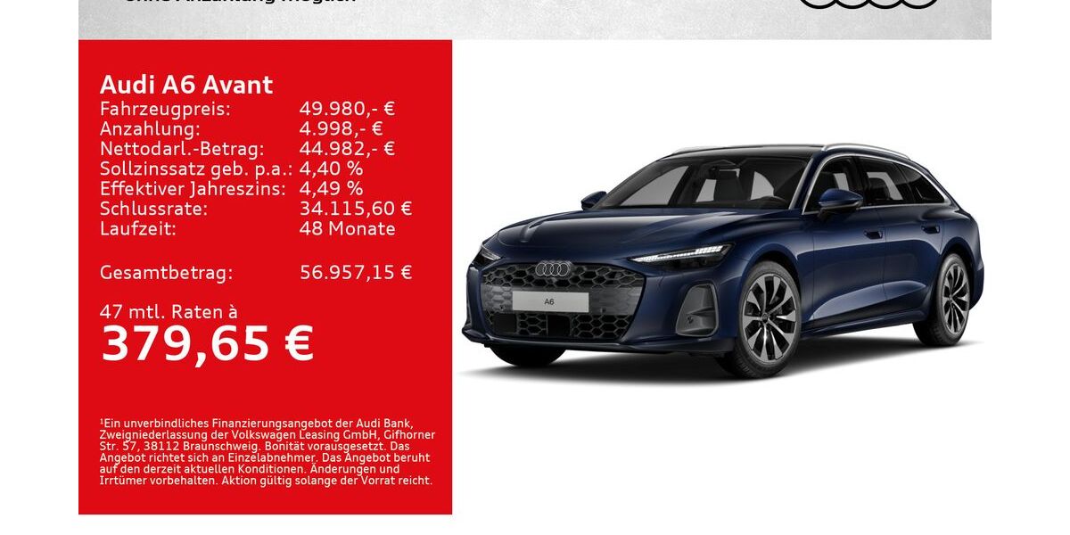 Audi A6 22.000 km 49.980 &euro; Kitzingen 97318