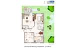 Terrassenwohnung Fredenbeck Groß Fredenbeck - 3 Zimmer, 77 m&sup2;, 249.000&euro; | Angebot:25801468