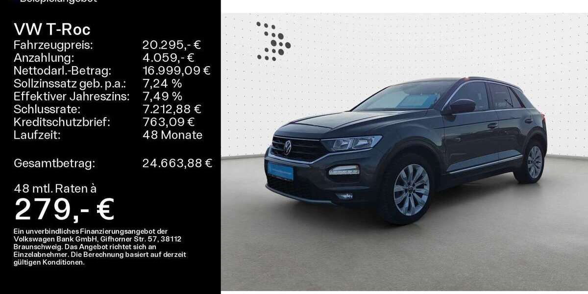 VW T-Roc 79.000 km 20.295 &euro; Buedingen 63654