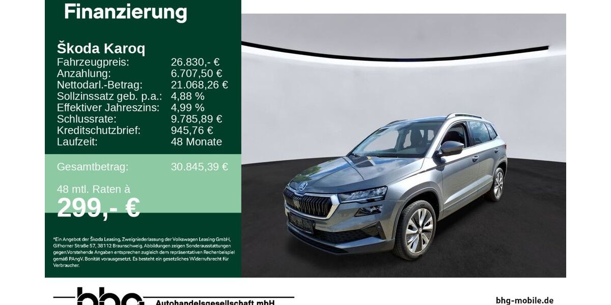 Skoda Karoq 22.762 km 26.830 &euro; Balingen 72336