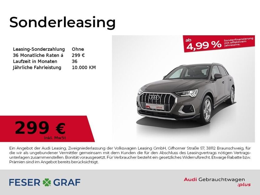Audi Q3 8.282 km 38.330 € Nürnberg 90441