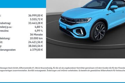 VW T-Roc 14.469 km 36.999 &euro; Leinefelde-Worbis/DE 37327