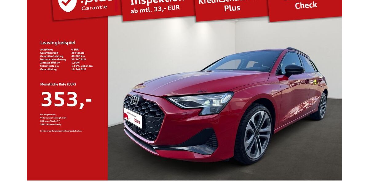 Audi A3 7.700 km 33.960 &euro; Memmingen 87700