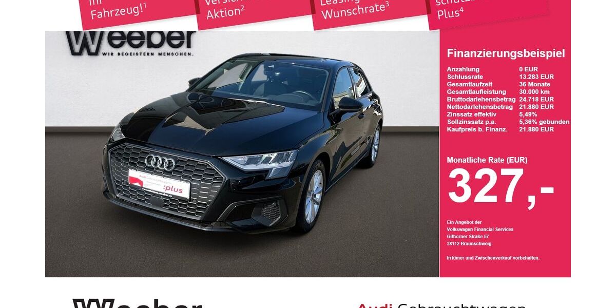 Audi A3 56.111 km 21.880 &euro; Weil der Stadt 71263