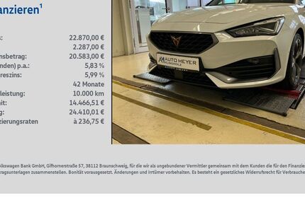 Cupra Leon 61.499 km 22.870 &euro; Ochsenfurt 97199