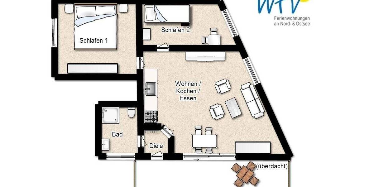 Etagenwohnung Borkum - 1 Zimmer, 291 m&sup2;, 1.700.000&euro; | Angebot:25735264