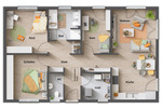Bungalow Dingelstädt Zella - 5 Zimmer, 102 m&sup2;, 301.825&euro; | Angebot:25777712
