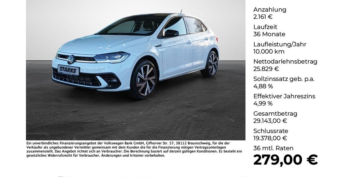 VW Polo 4.195 km 27.550 &euro; Versmold 33775