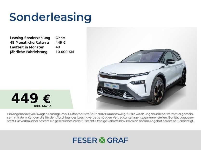 Skoda Elroq 2.500 km 46.980 € Magdeburg 39118