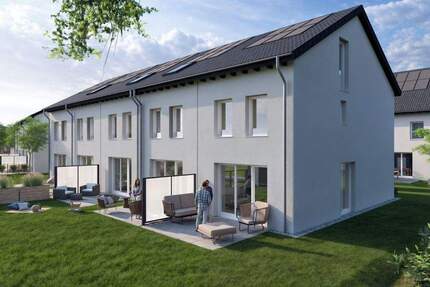 KfW-55: Modernes Reihenmittelhaus mit ca. 122 m² Wohnfläche - Neubau in Nußloch 5 zimmer