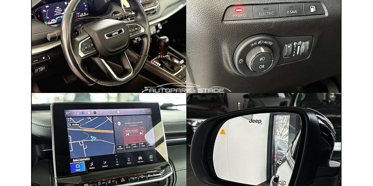 Jeep Compass S Plug-In 4WD ACC Keyless Pano Assist 53.000 km 23.999 &euro; Stade 21682