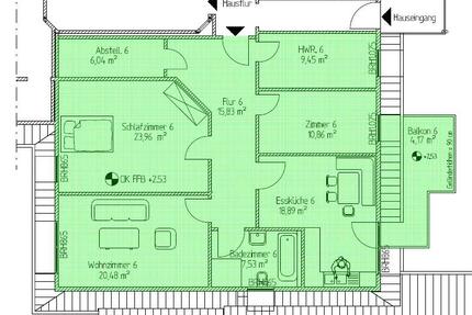 Wohnung Owschlag - 3 Zimmer, 117 m&sup2;, 950&euro; | Angebot:26278750