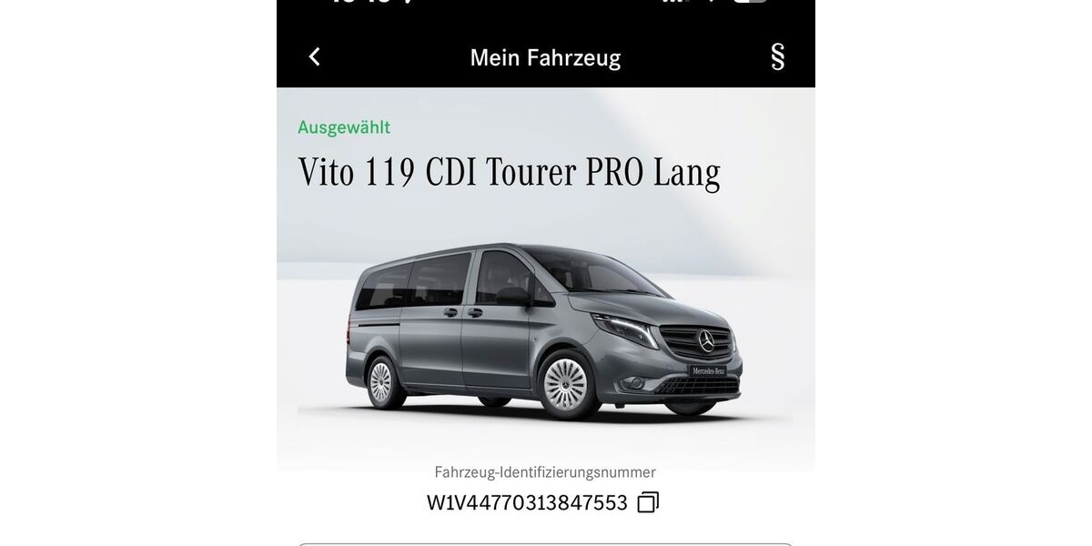 Mercedes-Benz Vito 43.000 km 39.800 &euro; Schwaig 90571