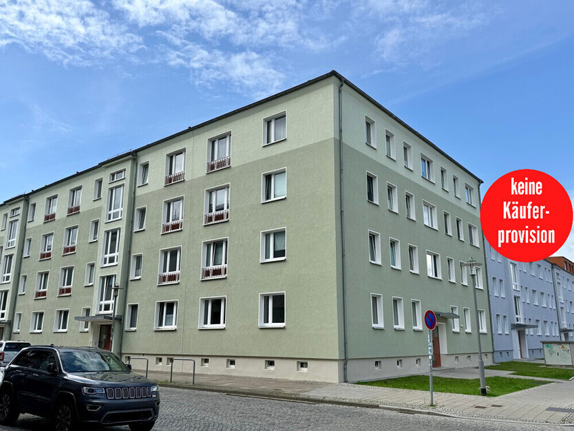 HORN ImmobilieN++ Neubrandenburg Stadtzentrum, helle 2-Raum Eigentumswohnung -nicht vermietet-