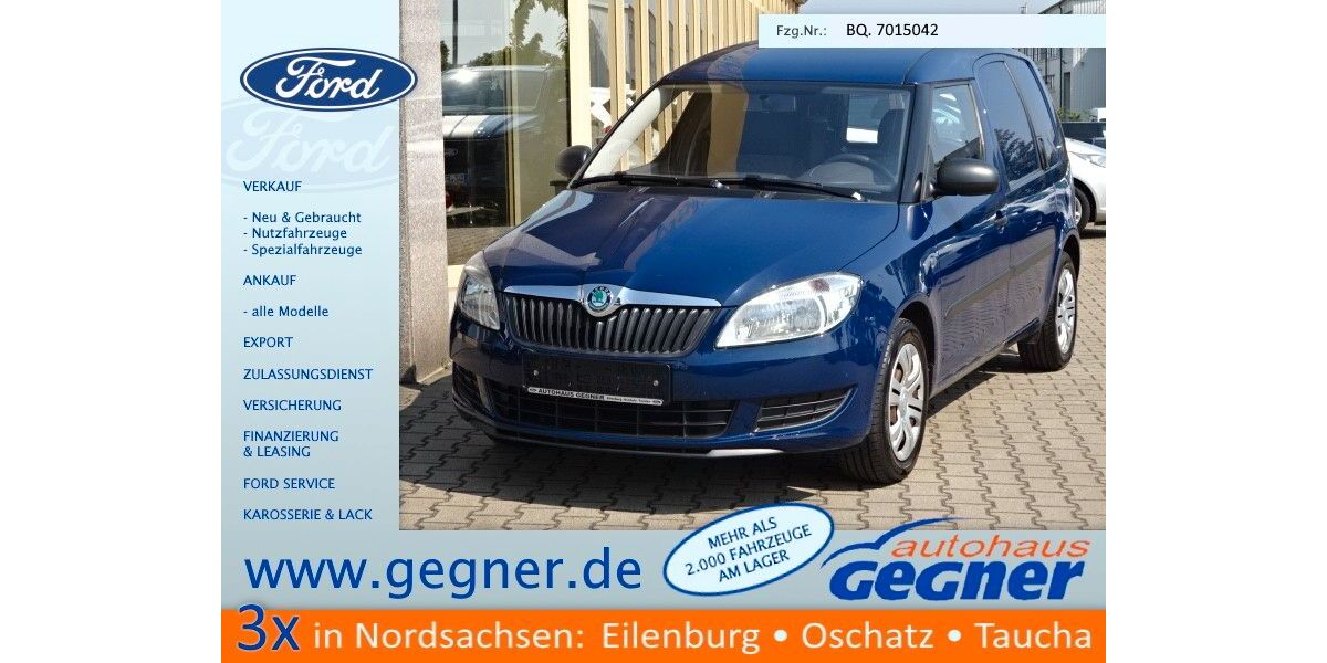 Skoda Roomster 59.964 km 3.440 &euro; Eilenburg 04838