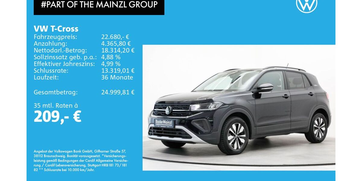VW T-Cross 20.530 km 22.110 &euro; Bad Reichenhall 83435