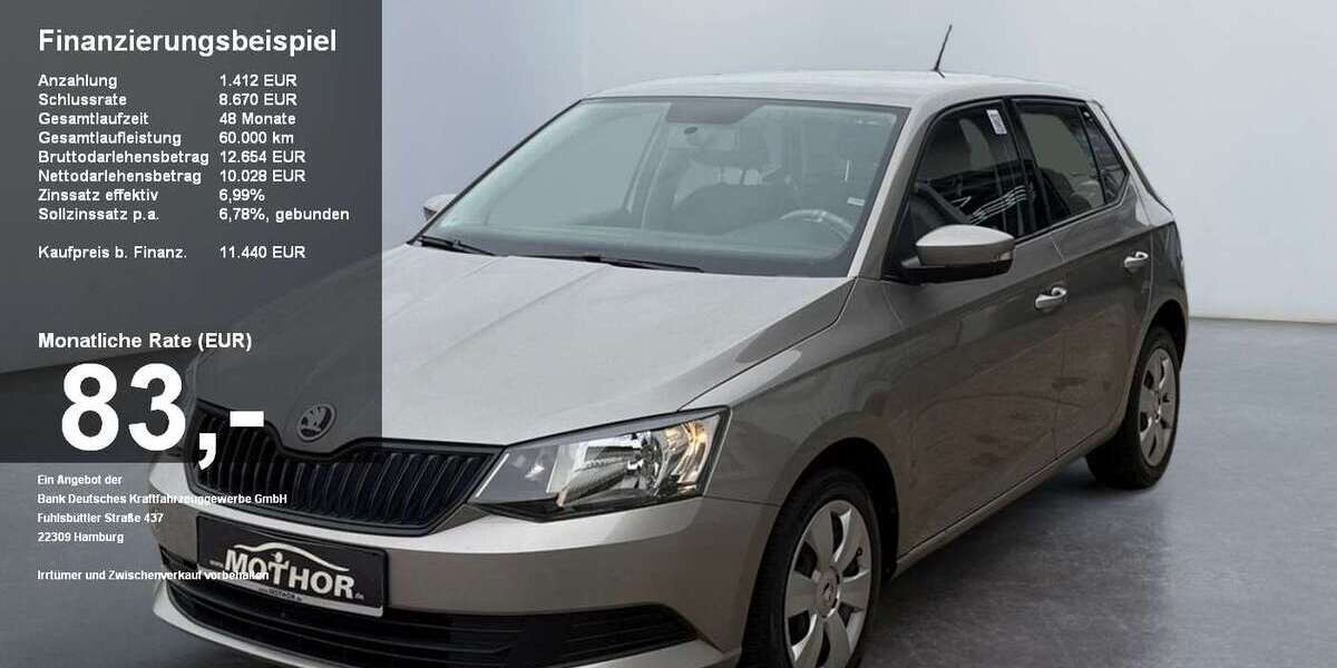 Skoda Fabia 49.869 km 10.680 &euro; Brandenburg 14770