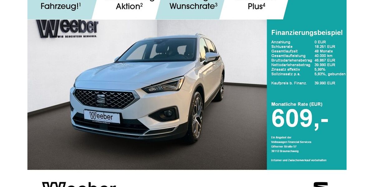 Seat Tarraco 17.670 km 39.990 &euro; Herrenberg 71083