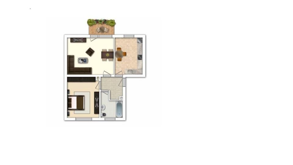 Etagenwohnung Ottobrunn - 2 Zimmer, 60 m&sup2;, 429.000&euro; | Angebot:27019347