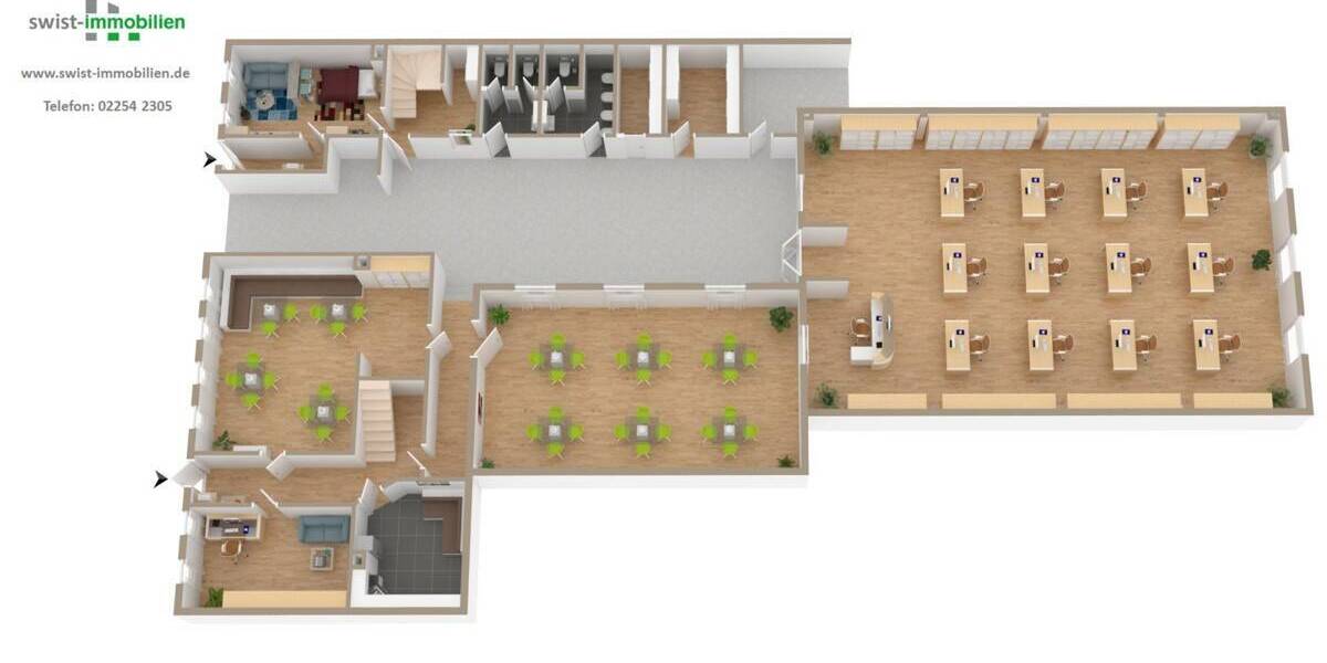 Gewerbeobjekt Swisttal - Miel Miel - 440.000&euro; | Angebot:19311587