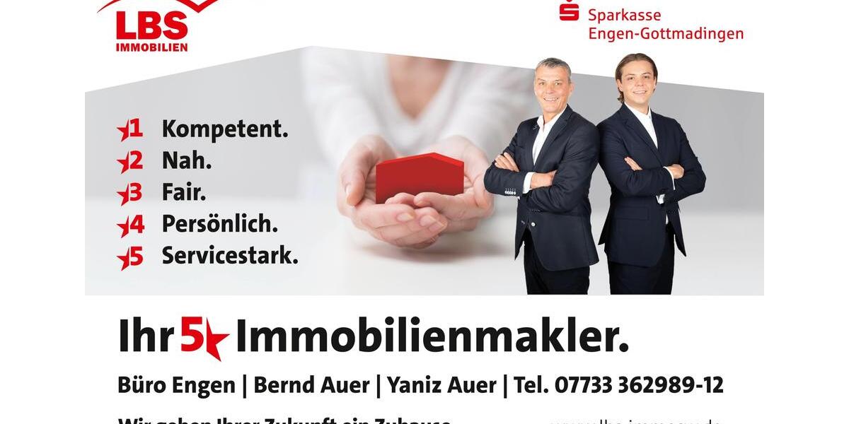 Erdgeschoßwohnung Immendingen - 3 Zimmer, 86 m&sup2;, 1.229&euro; | Angebot:25454860