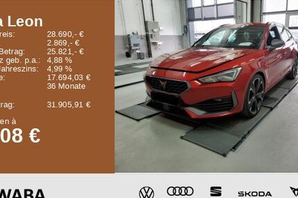 Cupra Leon 53.600 km 28.690 &euro; Gersthofen 86368