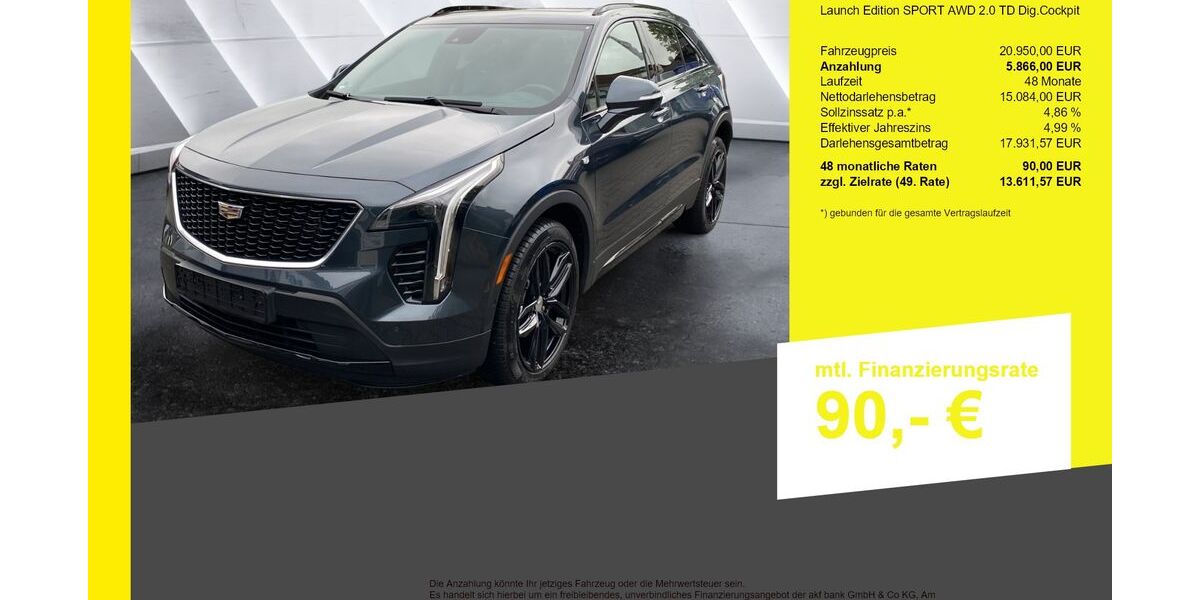 Cadillac XT4 110.070 km 20.952 &euro; Berlin-Französisch Buchholz 13127