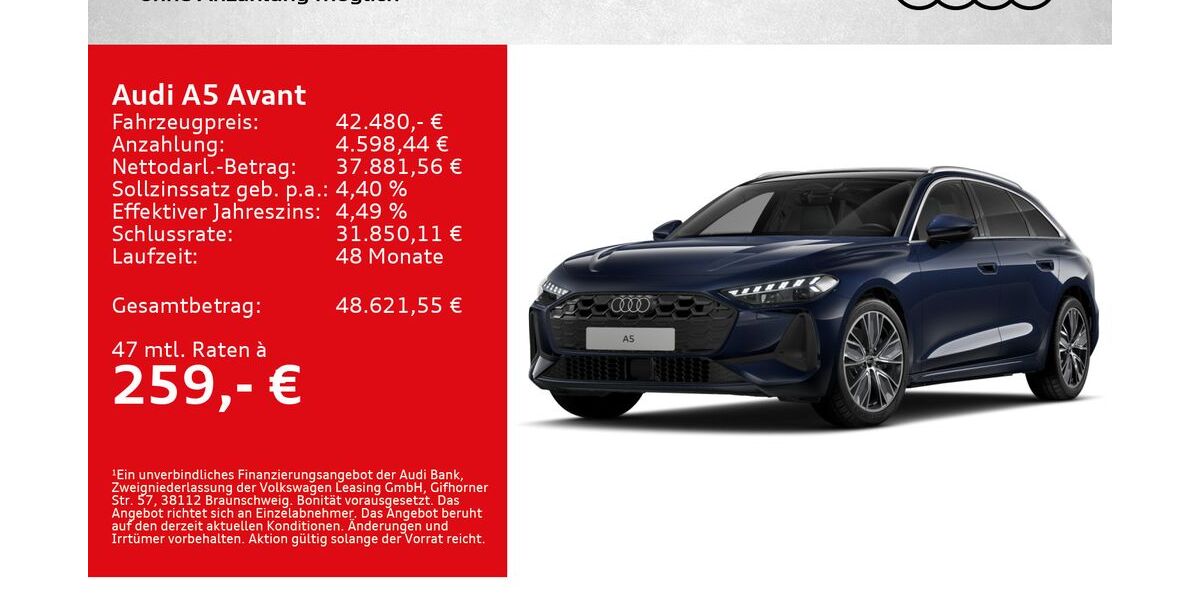 Audi A5 23.500 km 42.480 &euro; Kitzingen 97318