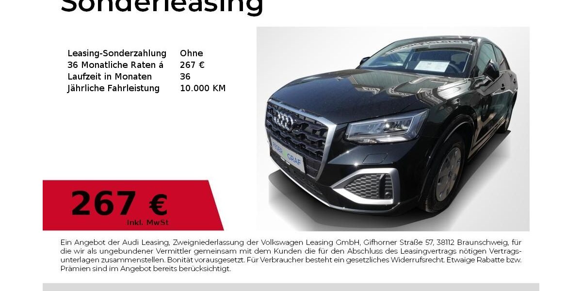 Audi Q2 9.833 km 28.790 &euro; Erlangen 91058