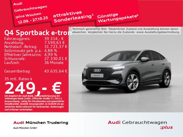 Audi Q4 e-tron 30.711 km 37.495 € München 81825