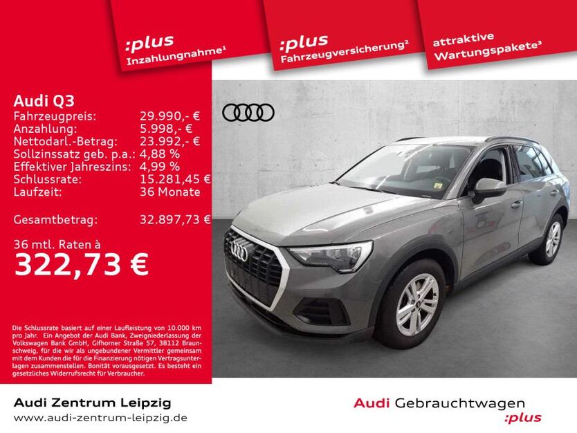 Audi Q3 63.058 km 29.990 € Leipzig 04129