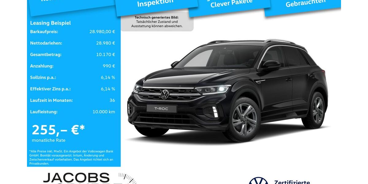 VW T-Roc 26.544 km 28.980 &euro; Heinsberg 52525