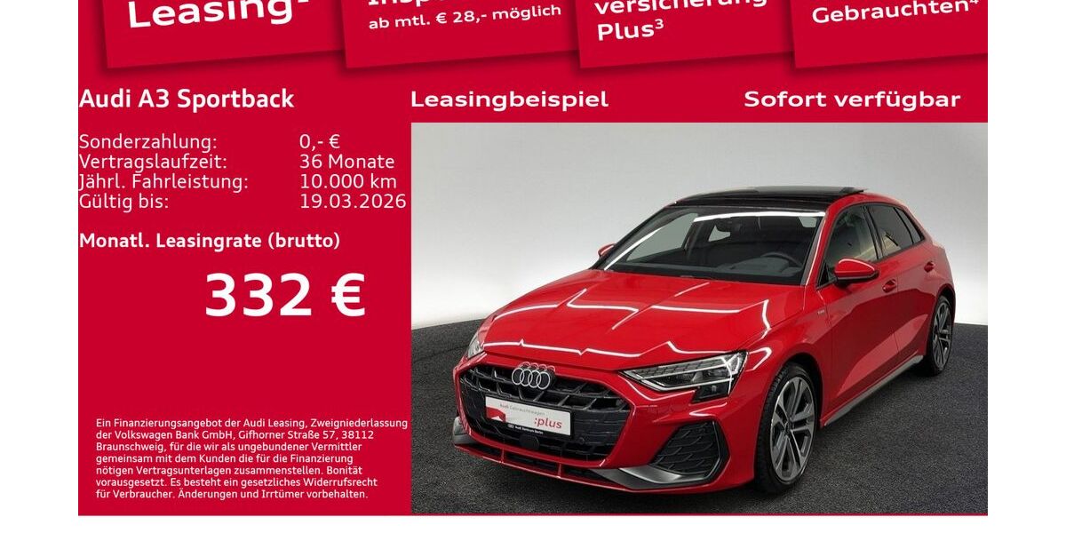 Audi A3 7.100 km 36.500 &euro; Berlin 10587